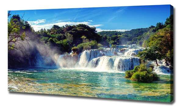 Foto obraz na plátně do obýváku Vodopády Krka oc-92934711