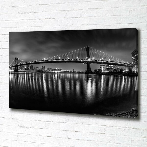Foto obraz canvas Manhattan noc oc-93003860