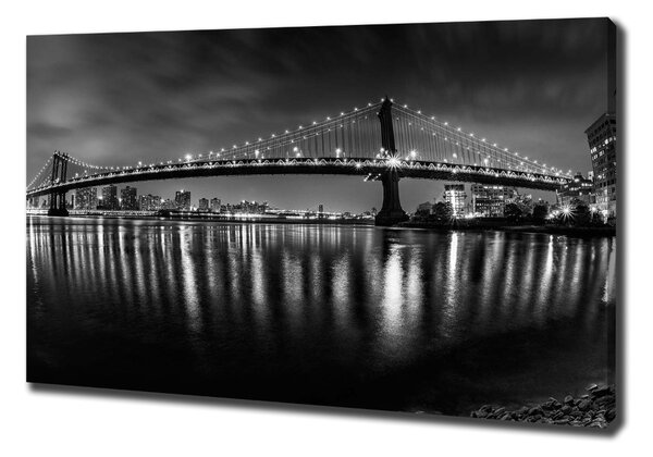 Foto obraz canvas Manhattan noc oc-93003860