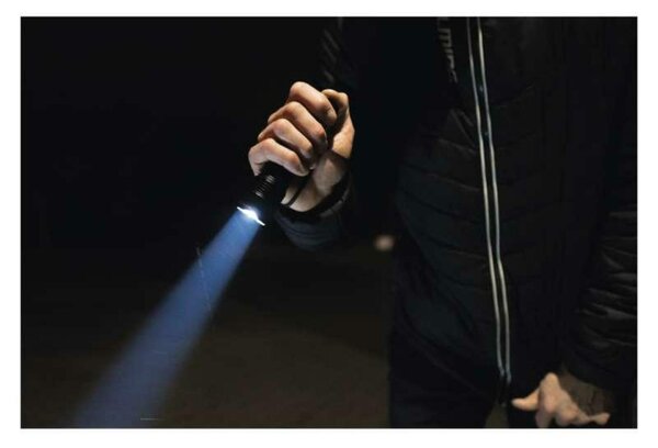 EMOS LED svítilna kovová, 120 lm, 2× AAA, FOKUS P3113