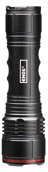 EMOS LED svítilna kovová, 330 lm, 3× AAA, FOKUS P3114
