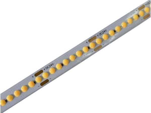 Prémiový LED pásek 24V DCOB 12W/m, 1200lm/m, voděodolný, studená, délka 10m, 3 roky