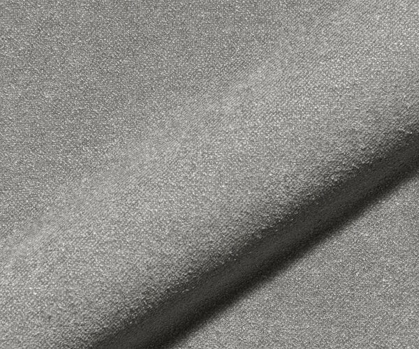 DELIFE Jídelní židle Nube-Flex strukturovaná látka Měkký šedá křížová podnož široká Titanová barva 360° otočný houpací funkce taštičkové pružiny