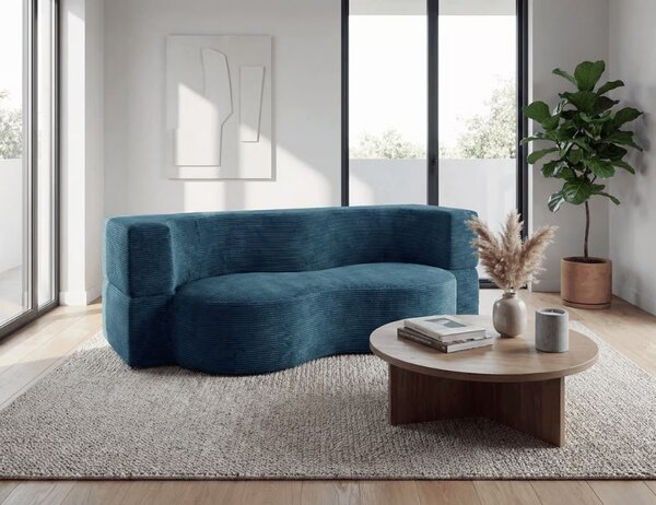 Designová pohovka SAMIRA - modrá