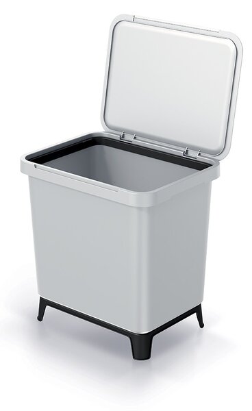 Prosperplast Odpadkový koš SYSTEMO 29 L světle šedý