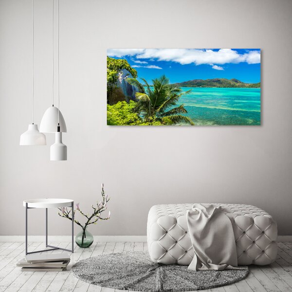 Foto obraz canvas Pobřeží Seychely oc-93632488