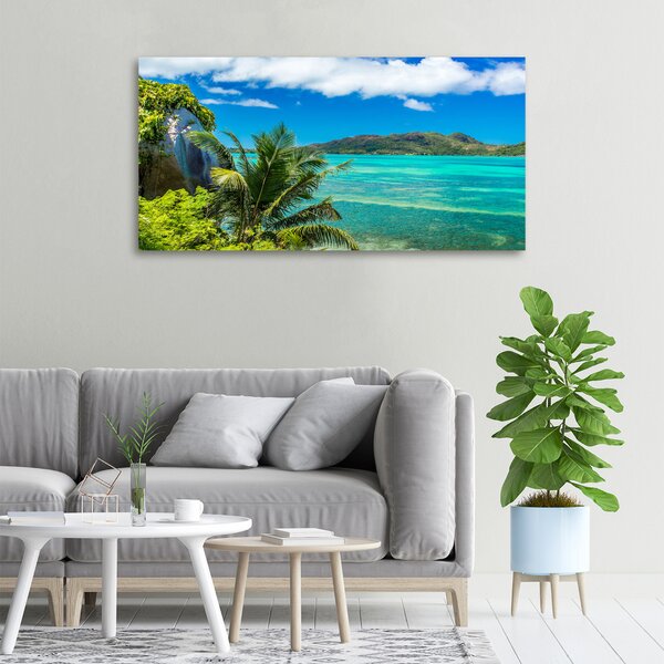 Foto obraz canvas Pobřeží Seychely oc-93632488