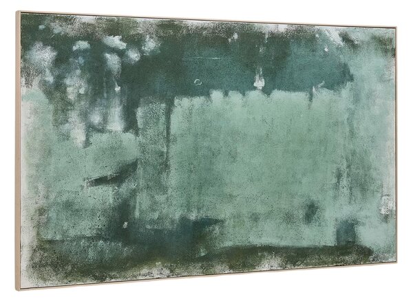 Kave Home Zelený abstraktní obraz Selnar 122 x 202 cm