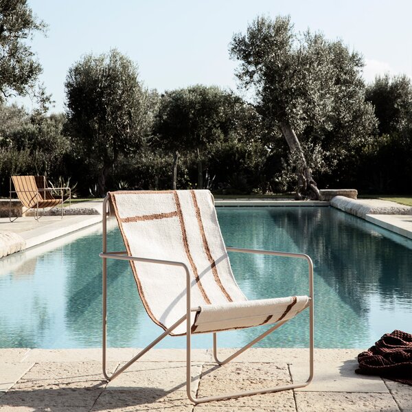 Ferm Living designová zahradní křesla Desert Lounge Chair