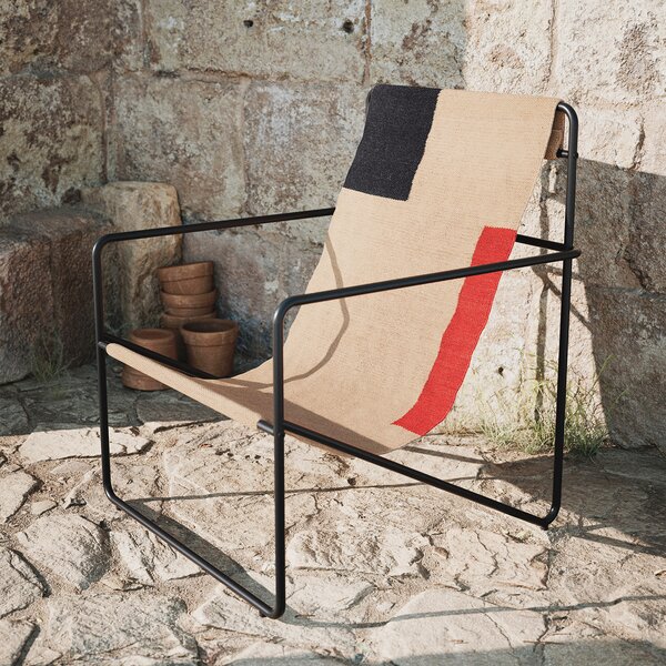 Ferm Living designová zahradní křesla Desert Lounge Chair