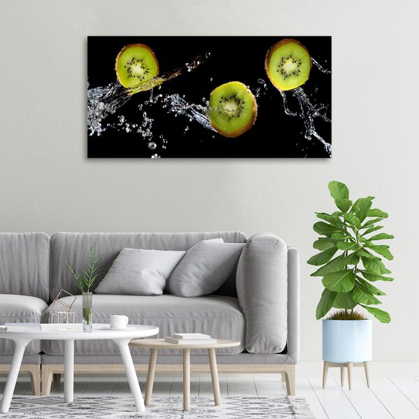Foto obraz na plátně Kiwi a voda oc-93951951