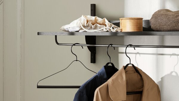 Ferm Living designové nástěnné police Sector Rack Shelf
