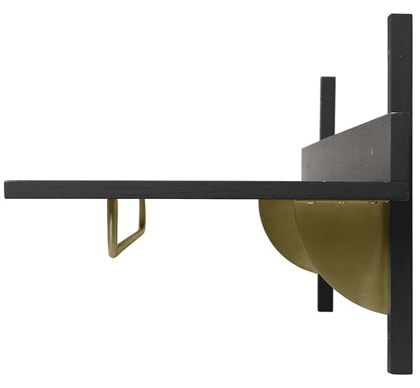 Ferm Living designové nástěnné police Sector Rack Shelf
