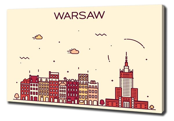 Foto obraz na plátně Varšava Polsko oc-94037716