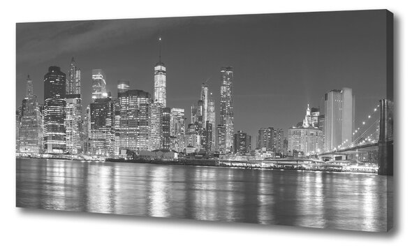 Foto obraz na plátně Manhattan noc oc-94054059