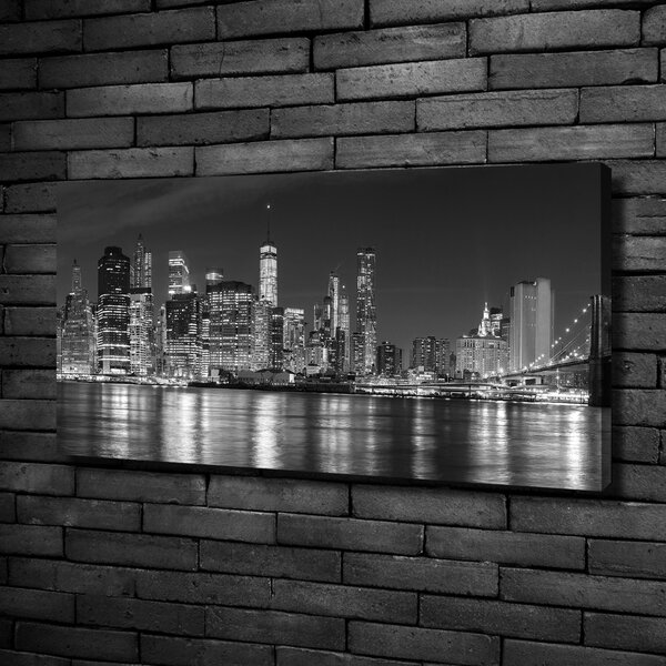 Foto obraz na plátně Manhattan noc oc-94054059