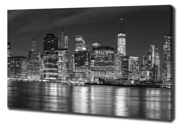 Foto obraz na plátně Manhattan noc oc-94054059
