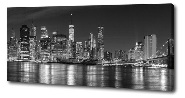 Foto obraz na plátně Manhattan noc oc-94054059