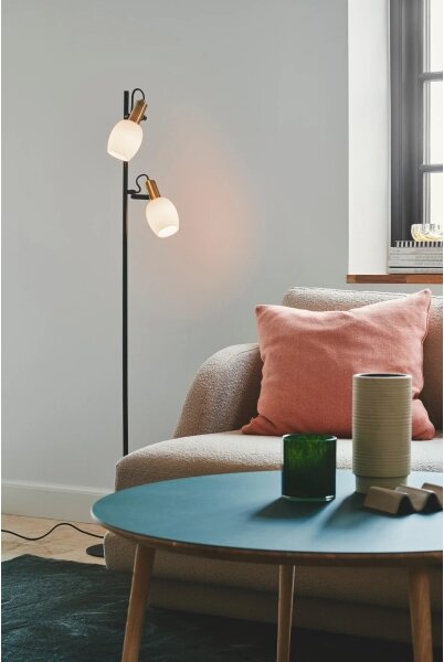 Nordlux - Stojací lampa ARILD 2xE14/40W/230V