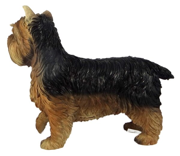 Yorkšírský teriér (Yorkshire) – realistická soška psa 30,5 cm