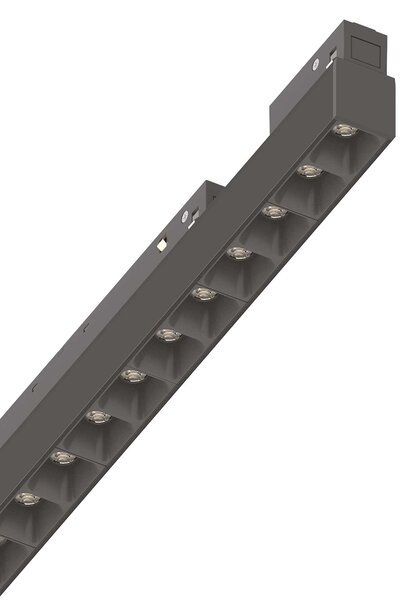 Ideal Lux Lineární svítidlo EGO ACCENT 3000K Barva: Černá, Stmívání, řízení: ON/OFF (bez stmívání), Varianty: 7W, 192mm