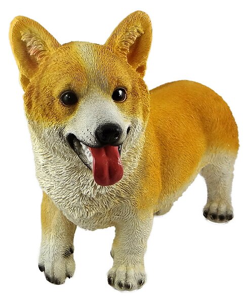 Welsh Corgi – realistická soška psa 30 cm