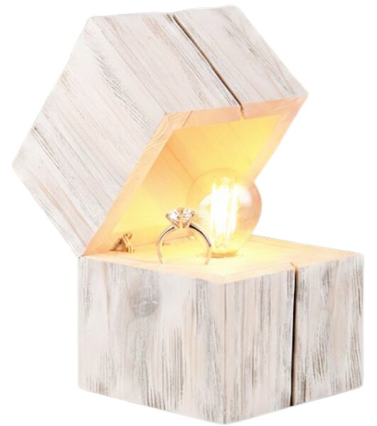 TRIO 514110101 TREASURE stolní lampička V160mm 1xE14 bílá