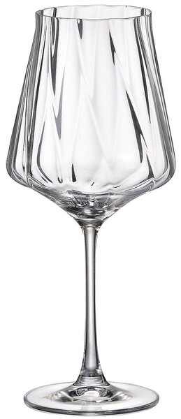 Crystal Bohemia Cettia optic sklenice na víno 700 ml 6 ks