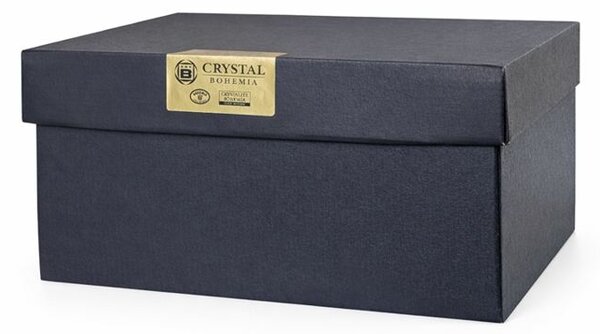 Crystal Bohemia Quadro set džbán a sklenice (1+6)
