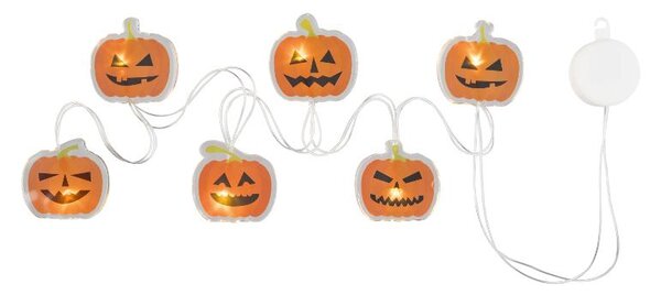 LED samolepky na okno Halloween (Dýně) (100409535001)