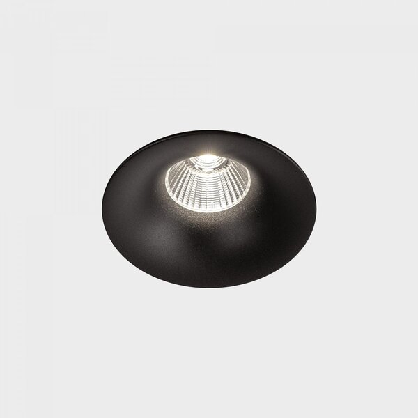 KHL K50150.02.RF.BK-BK.38.ST.8.40.PC LUXO zapuštěné svítidlo s rámečkem černá 12W 4000K fázové stmívání - KOHL-Lighting