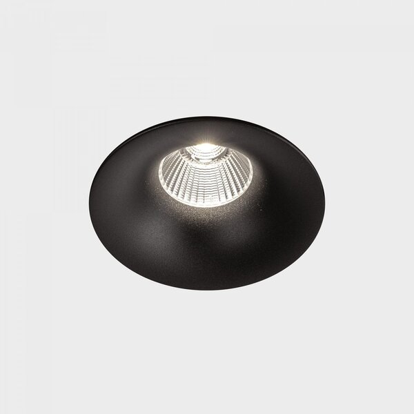 KHL K50153.01.RF.BK-BK.38.ST.9.27 LUXO IP65 zapuštěné svítidlo s rámečkem černá 12W 2700K nestmívatelné - KOHL-Lighting