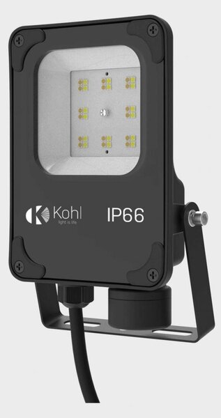 KHL K60011.01.SR.BK-BK.120.ST.8.01 STORM PRO K-SELECT reflektor černá 20 W nestmívatelné - KOHL-Lighting