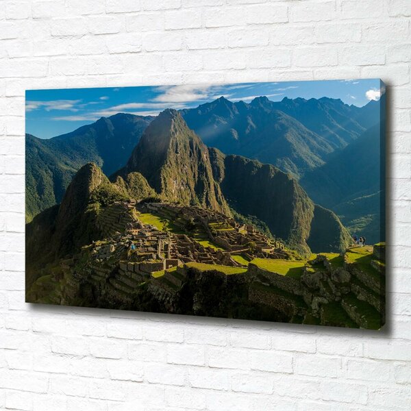 Foto obraz na plátně Zřícenina Machu Pichu oc-95145151
