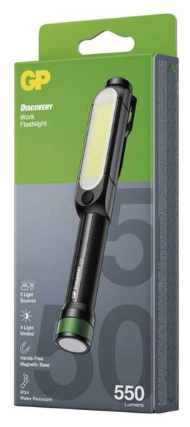 EMOS LED ruční svítilna GP Discovery C34, 550 lm P8508
