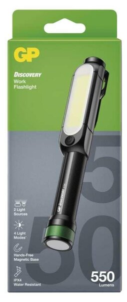 EMOS LED ruční svítilna GP Discovery C34, 550 lm P8508
