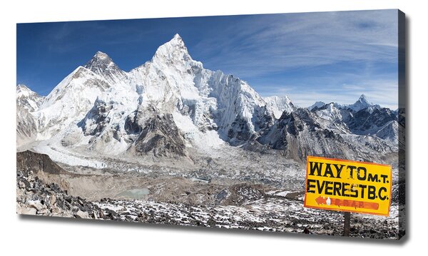 Foto obraz na plátně Hora Everest oc-95403149