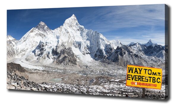 Foto obraz na plátně Hora Everest oc-95403149