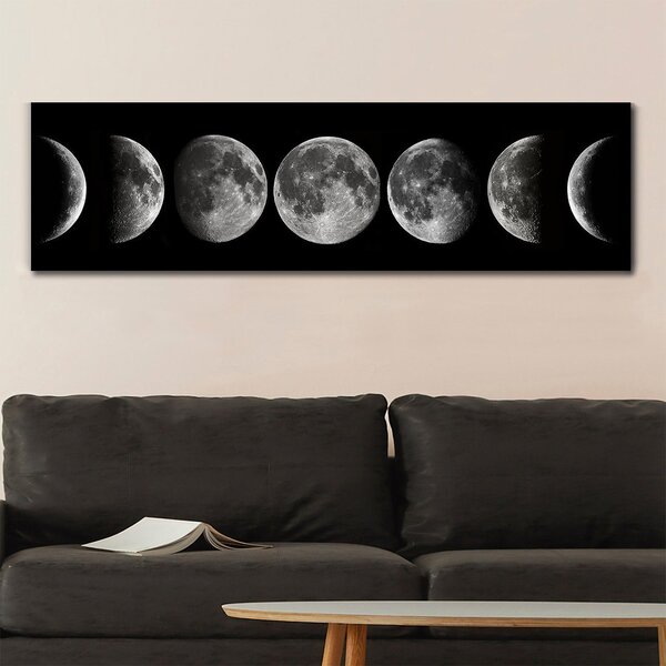WALLITY Dekorativní malba na plátně 50 × 120 cm
