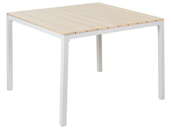 Záhradný stôl Beliani- Praza (svetlé drevo). 1082018