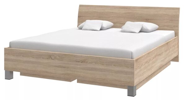 Decodom Dřevěná postel Uno plus s UP 200x90 Bílá arctic
