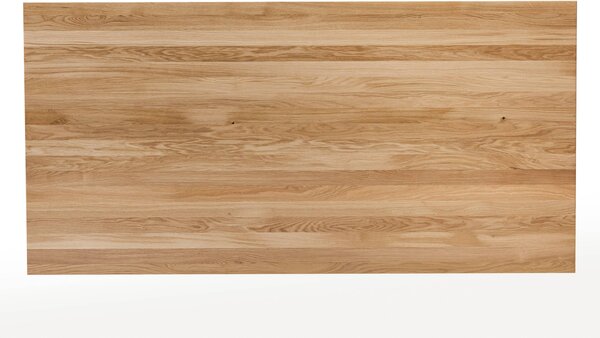 Jídelní stůl Korund z dubu lakovaný (deska 4 cm) - 1400x900x40mm