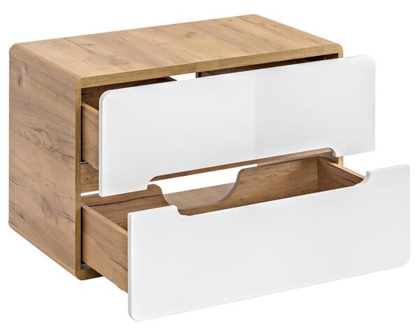 Koupelnová skříňka ARUBA WHITE 80 cm