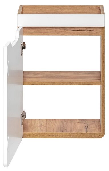Koupelnová skříňka pod umyvadlo ARUBA WHITE 1S 40 cm