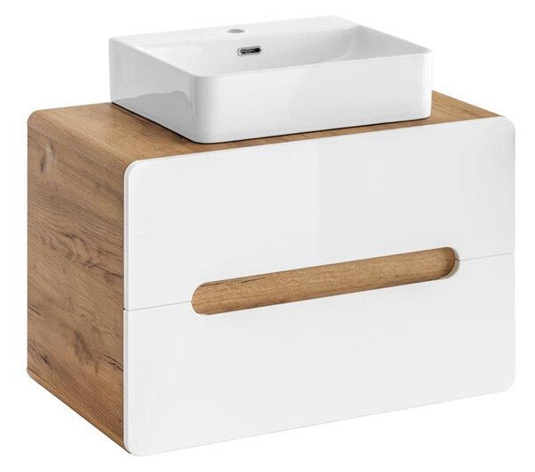 Koupelnová skříňka ARUBA WHITE 80 cm