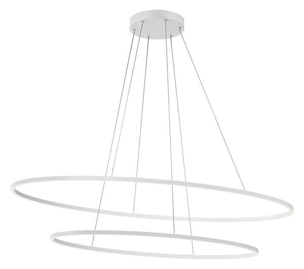 Redo 01-3342 - LED Stmívatelný lustr na lanku LEO LED/115W/230V bílá