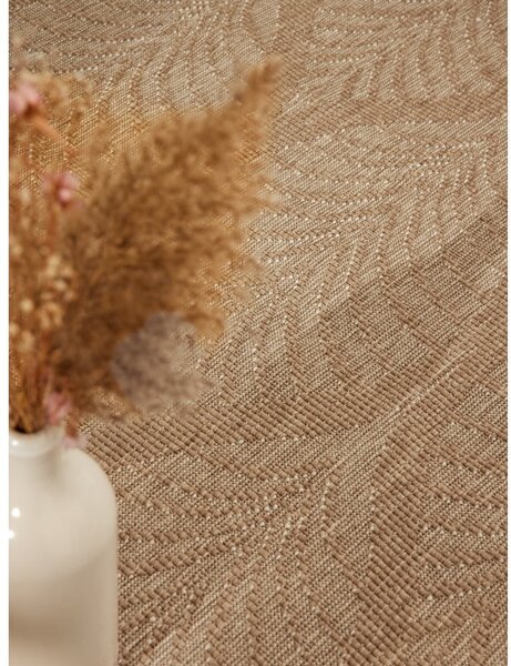Vnitřní a venkovní běhoun v béžové a slonovinové barvě 80x250 cm Duet Liora – NORTHRUGS