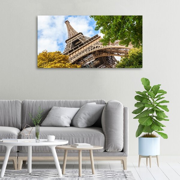 Moderní fotoobraz canvas na rámu Eiffelova věž Paříž oc-96010158
