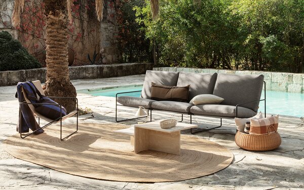Ferm Living designové koše na prádlo Braided Basket Low