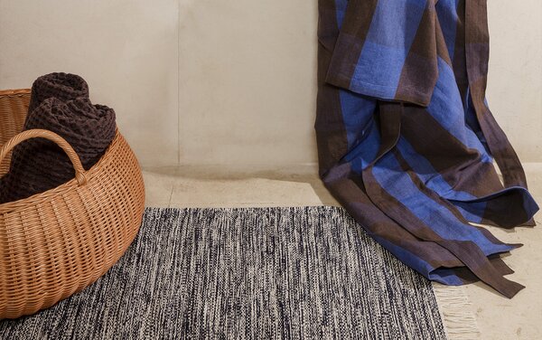 Ferm Living designové koše na prádlo Braided Basket Low